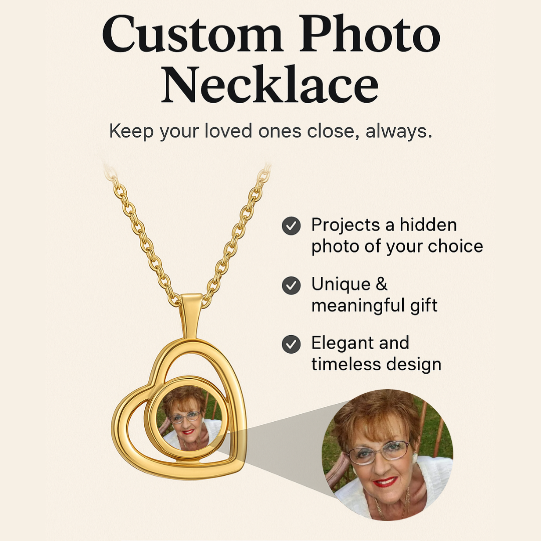 Custom Photo Necklace